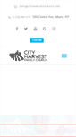 Mobile Screenshot of cityharvestalbany.com