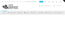 Tablet Screenshot of cityharvestalbany.com